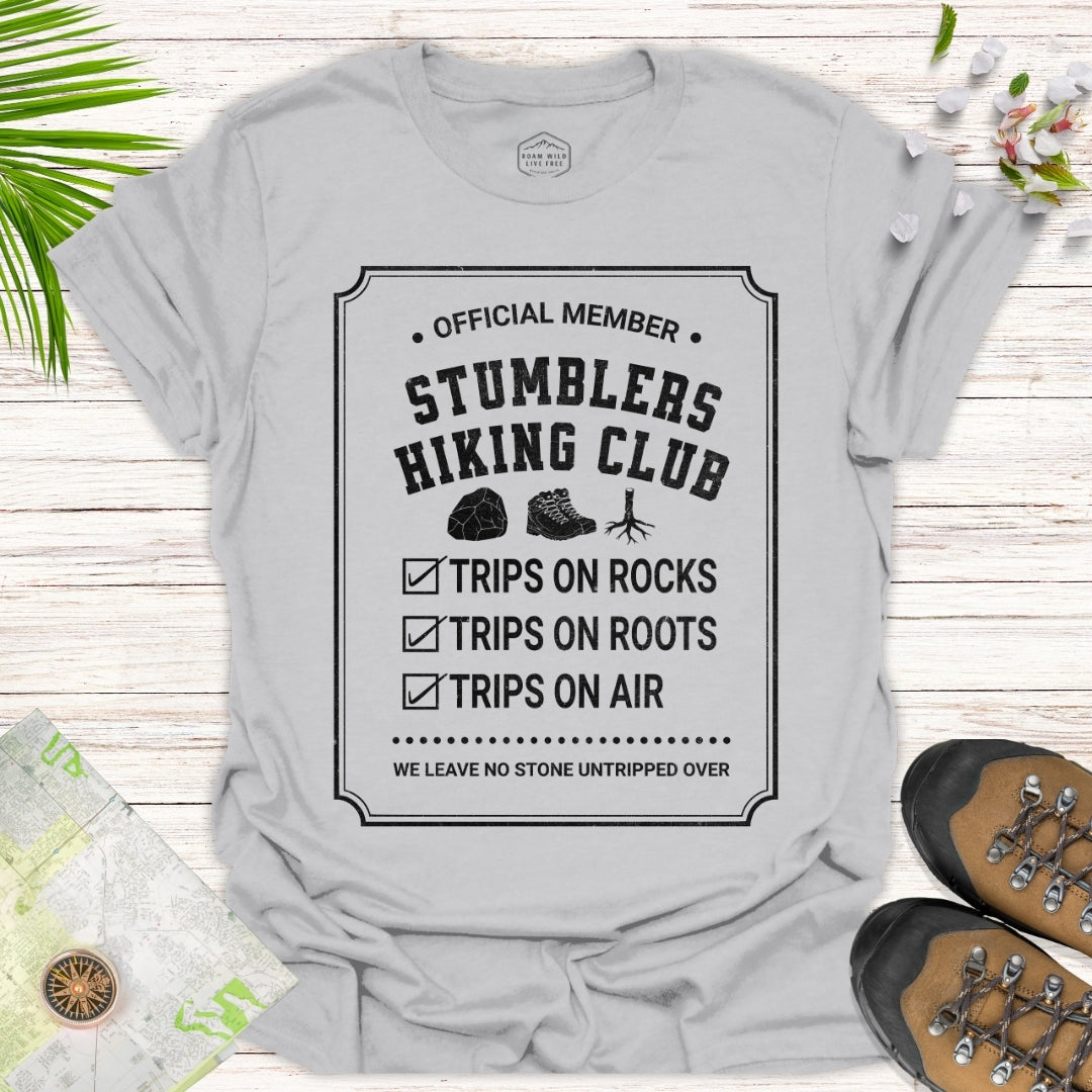 Official Member Stumblers Hiking Club Unisex T-Shirt