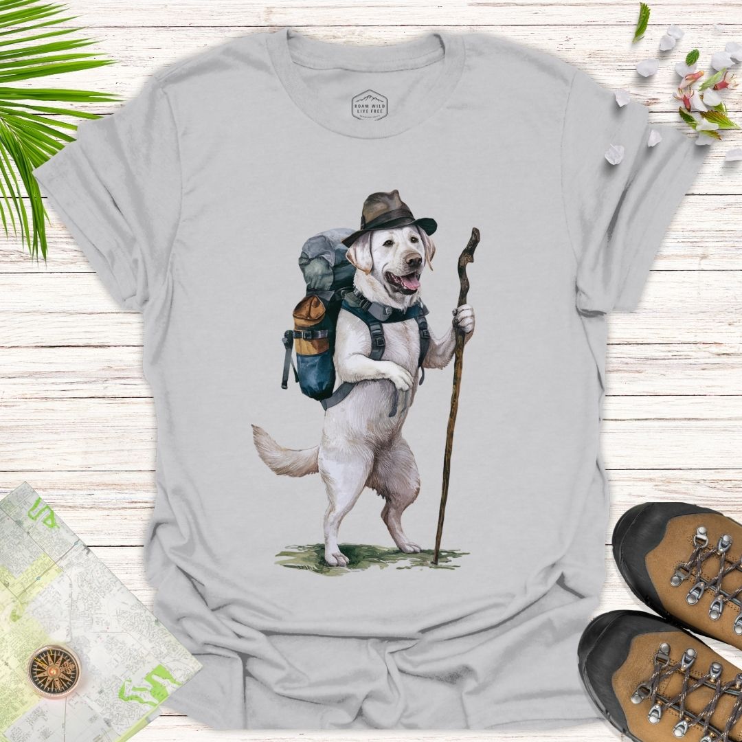 Animal Adventurers White Labrador Unisex Shirt