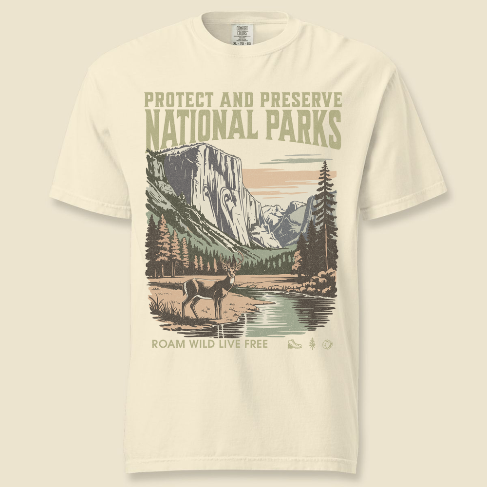 Yosemite T-Shirt - Ivory