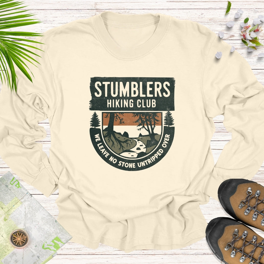 Stumblers Hiking Club DD Long Sleeve Unisex T-Shirt