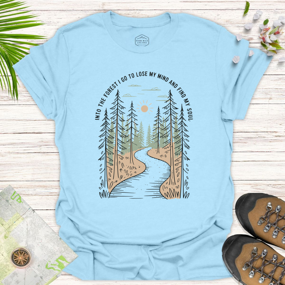 Find My Soul Unisex T-Shirt - Light Blue