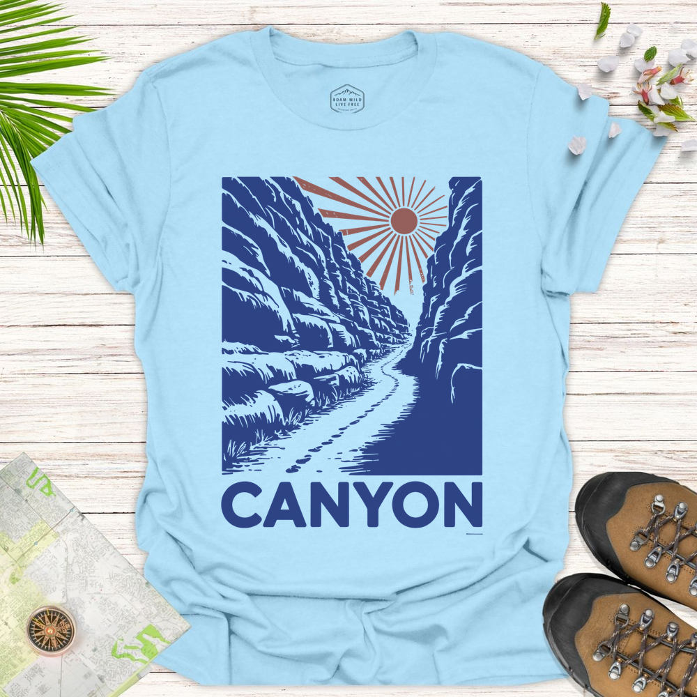 Canyon - Light Blue
