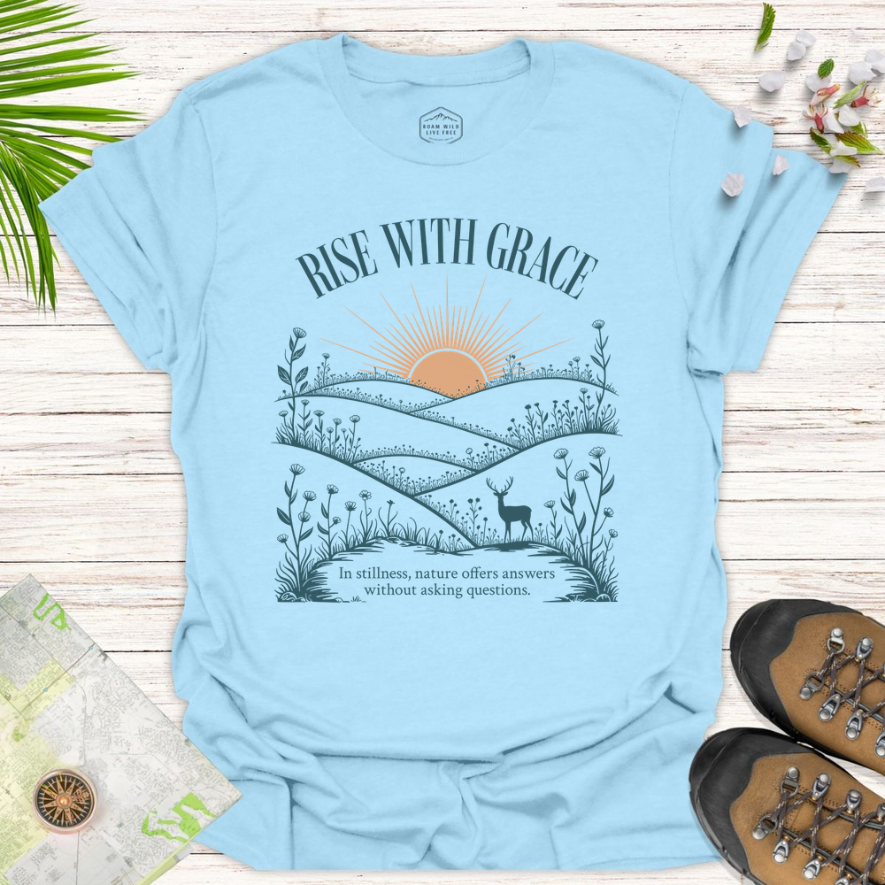 Rise With Grace - Light Blue