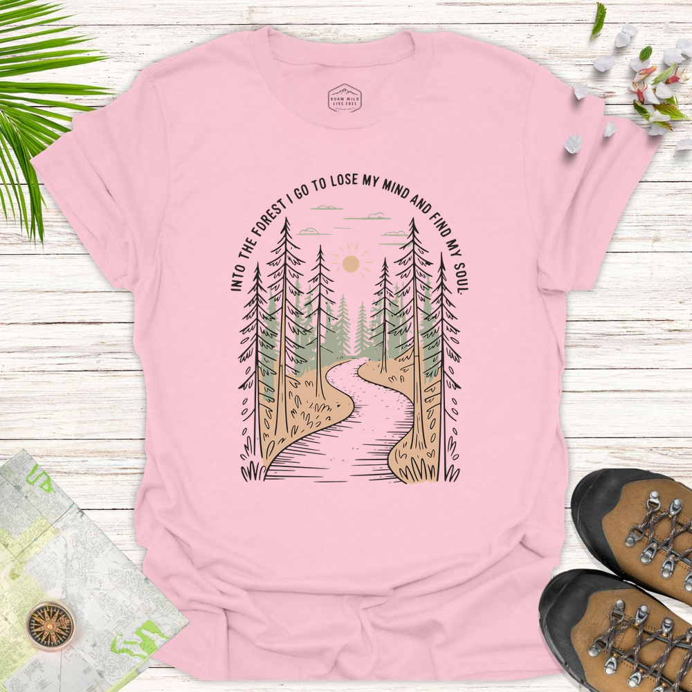 Find My Soul Unisex T-Shirt - Light Pink