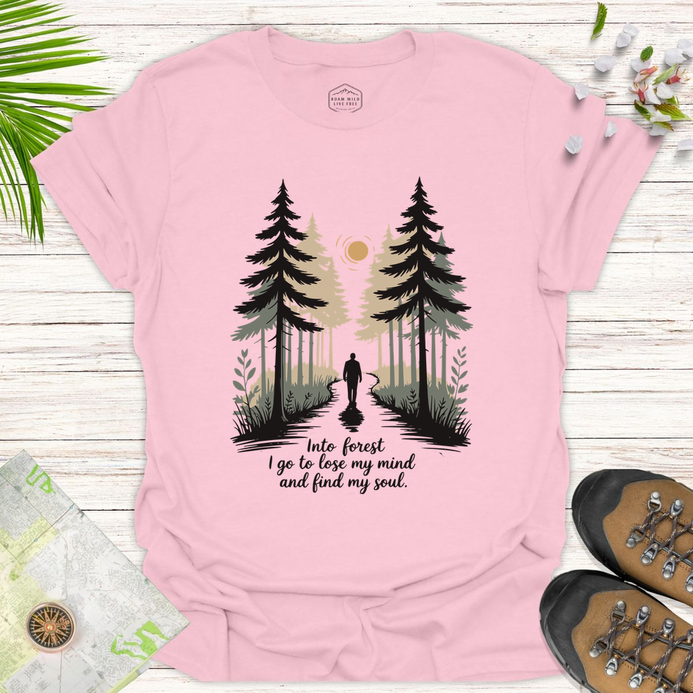 Lose My Mind Unisex T-Shirt - Light Pink