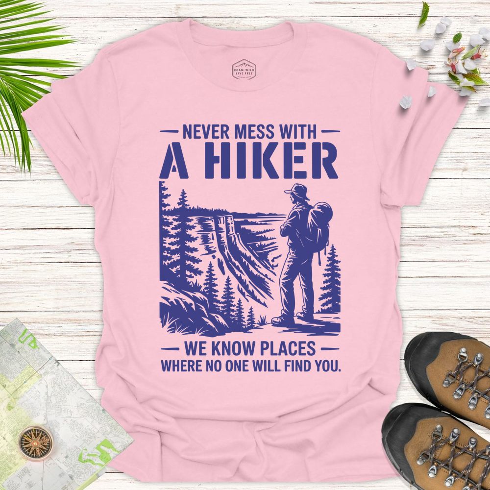 We Know Places Unisex T-Shirt - Light Pink