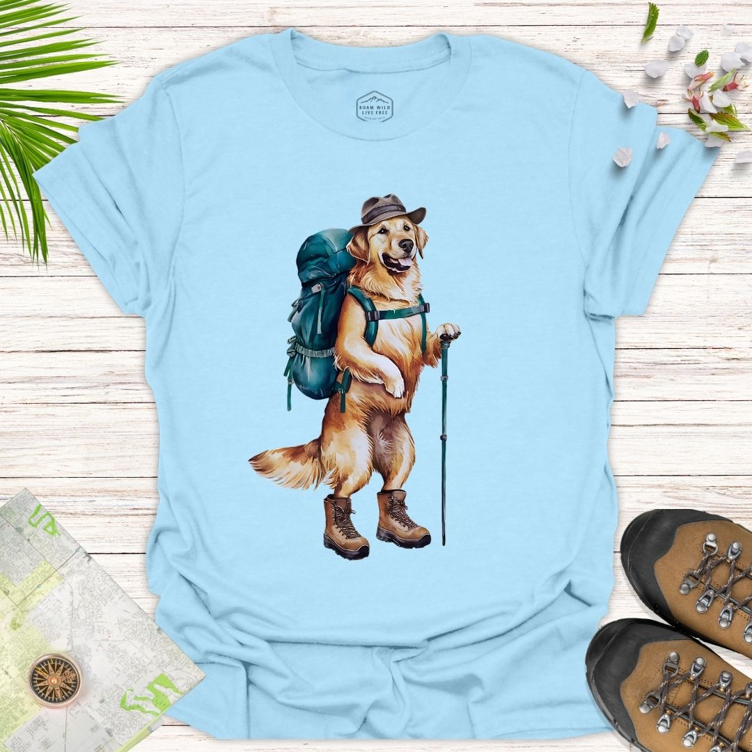 Animal Adventurers Golden Retriever Unisex T-Shirt