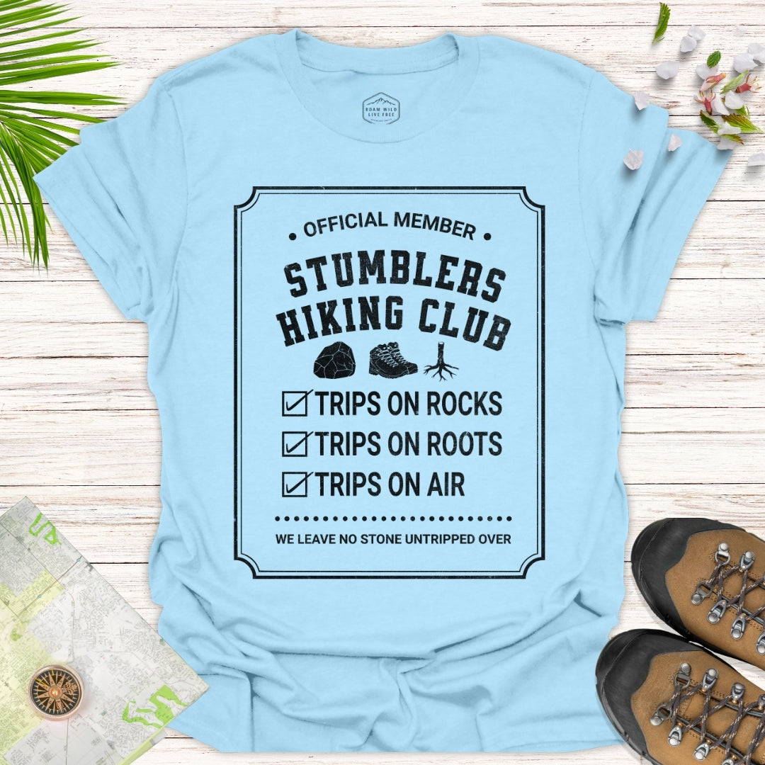 Official Member Stumblers Hiking Club Unisex T-Shirt