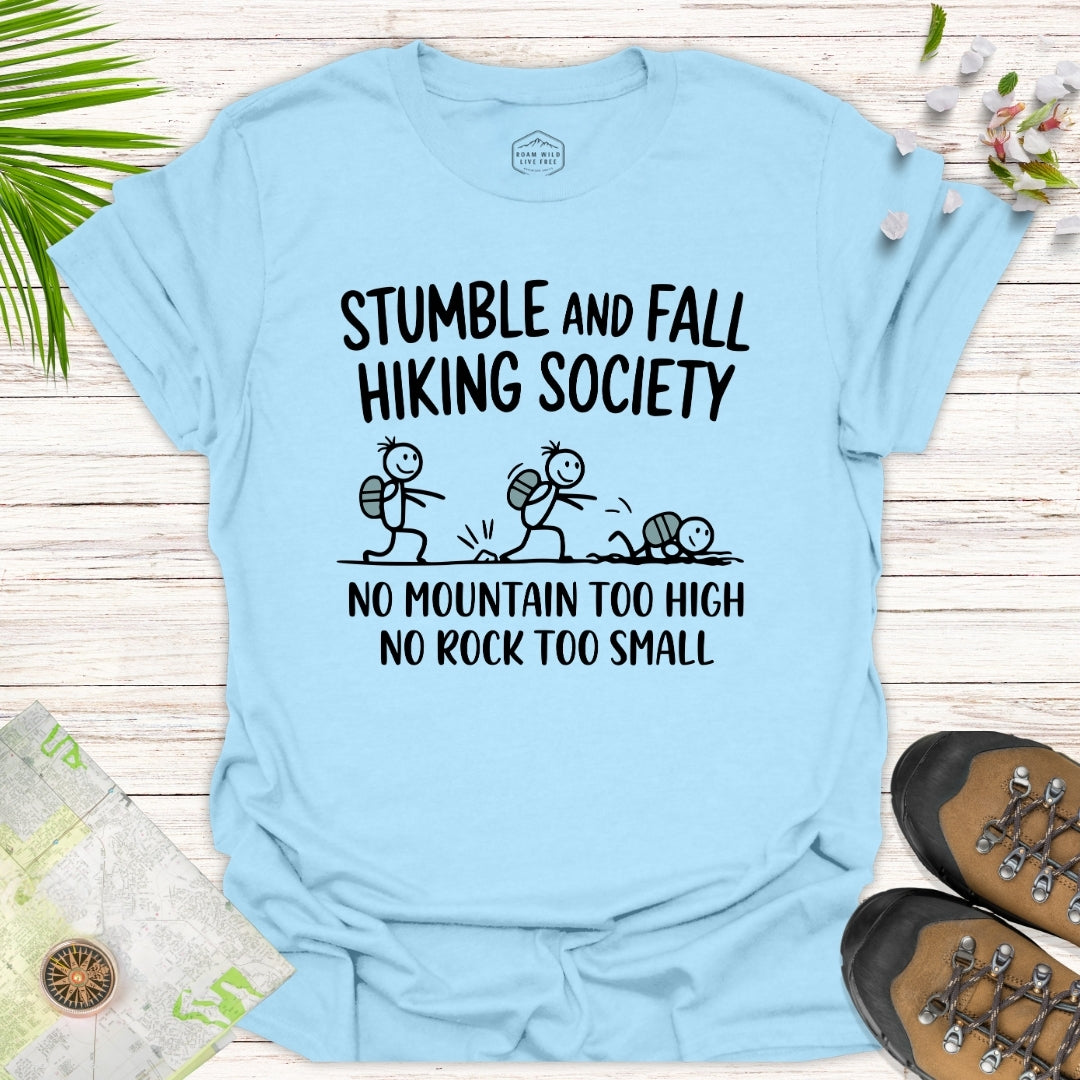 No Rock Too Small Stick Figure Unisex T-Shirt