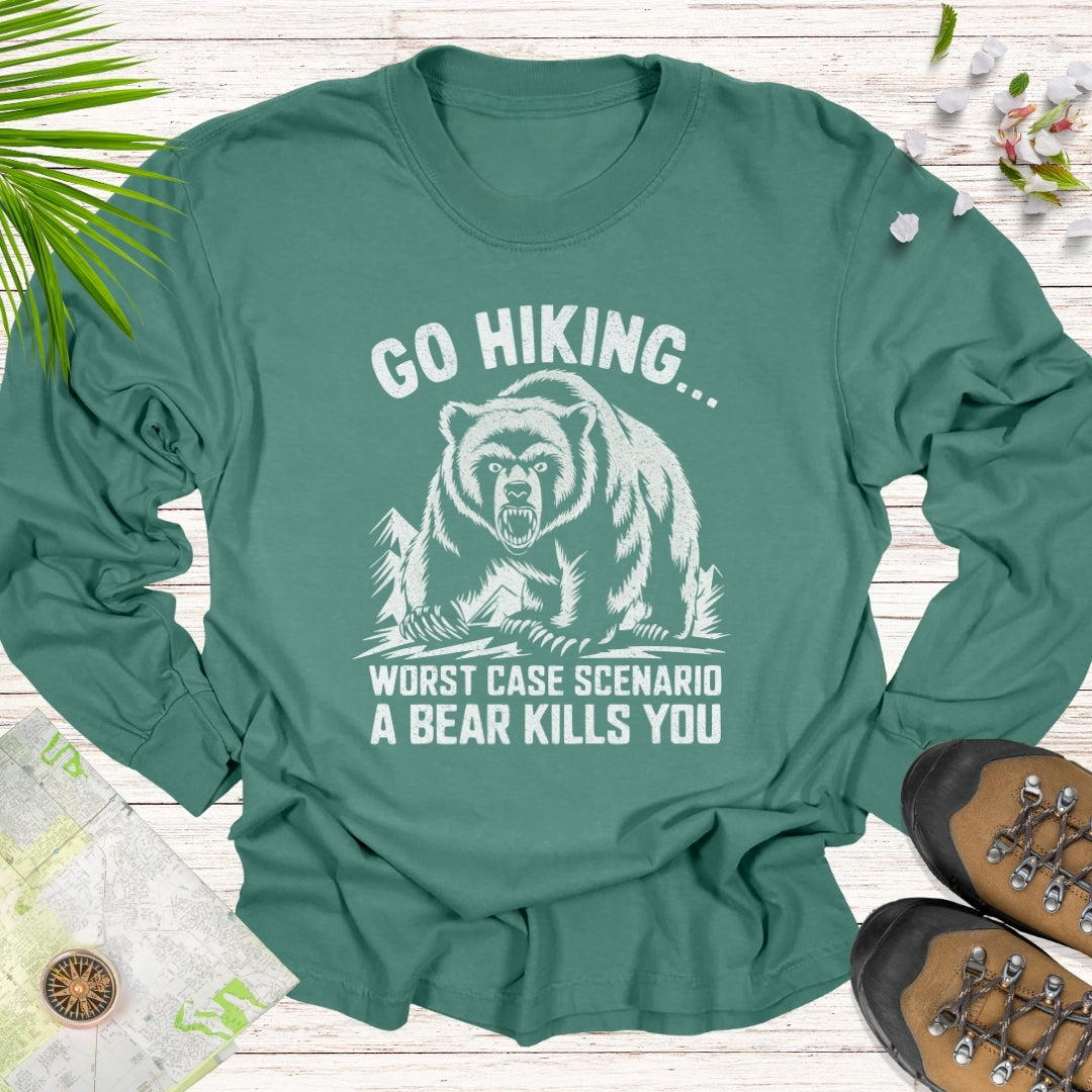 Go Hiking... Long Sleeve Unisex Shirt