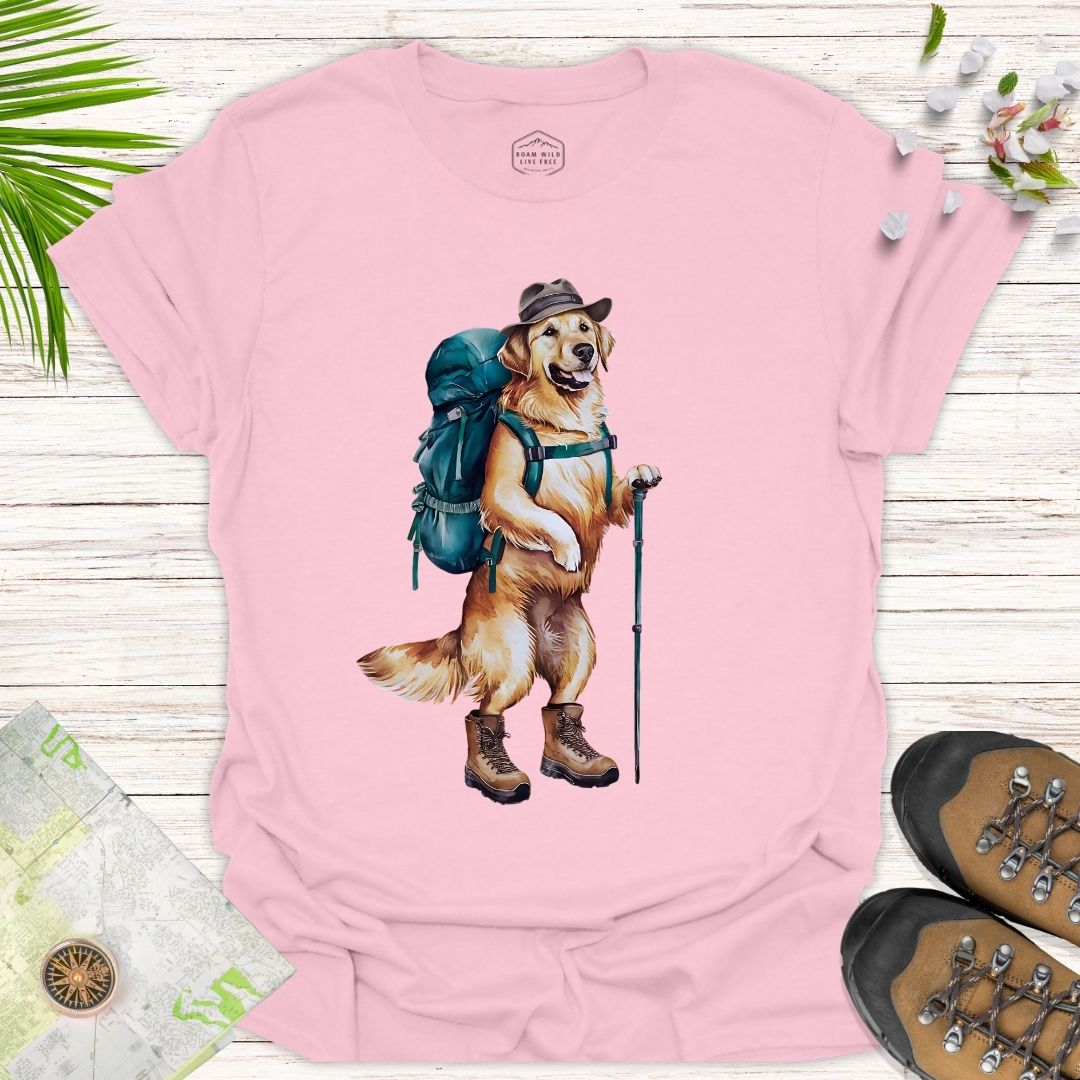 Animal Adventurers Golden Retriever Unisex T-Shirt