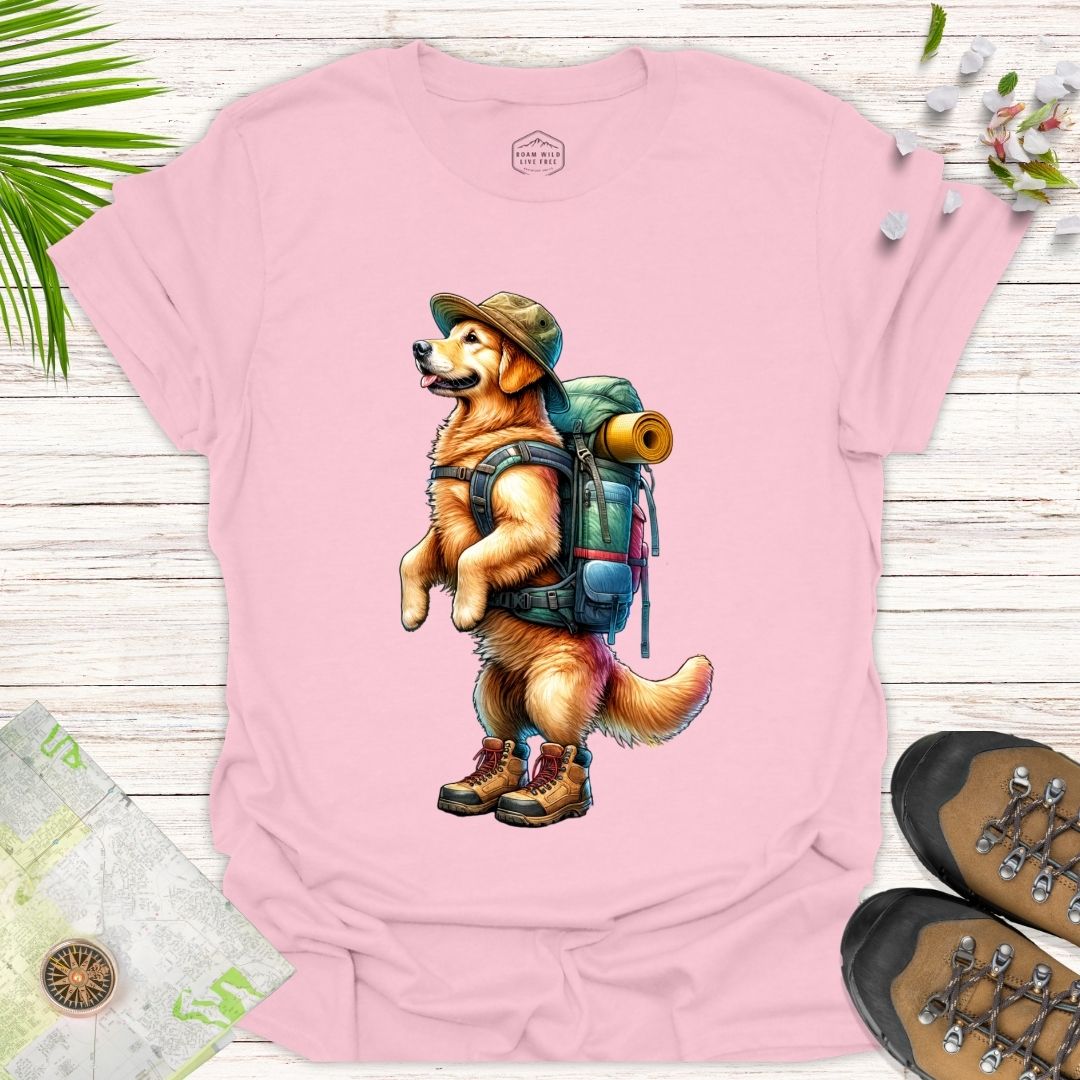 Animal Adventurer Golden Retriever Unisex T Shirt