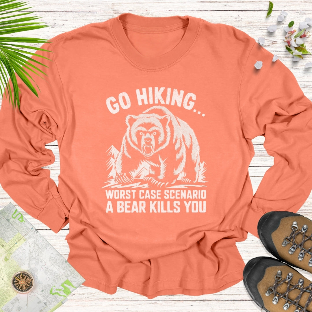 Go Hiking... Long Sleeve Unisex Shirt