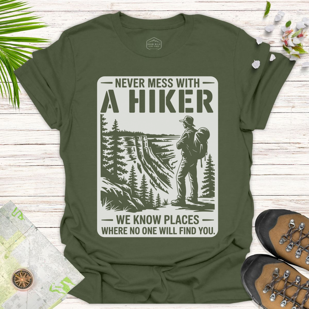 We Know Places Unisex T-Shirt - Military Green