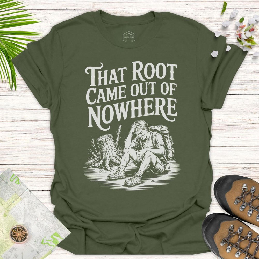 That Root Came Out Of Nowhere Unisex T-Shirt - Military Green