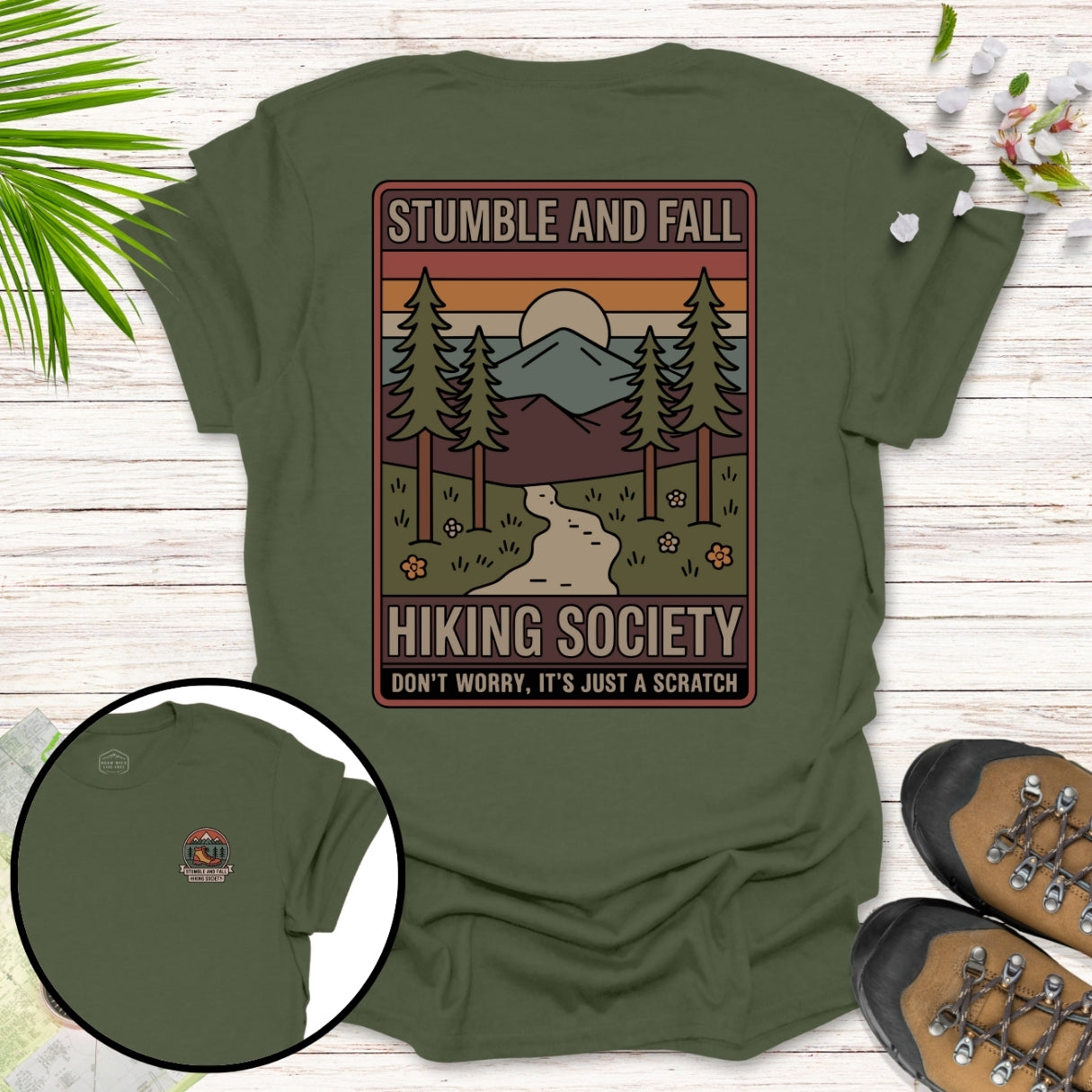 Retro Stumble and Fall T-Shirt