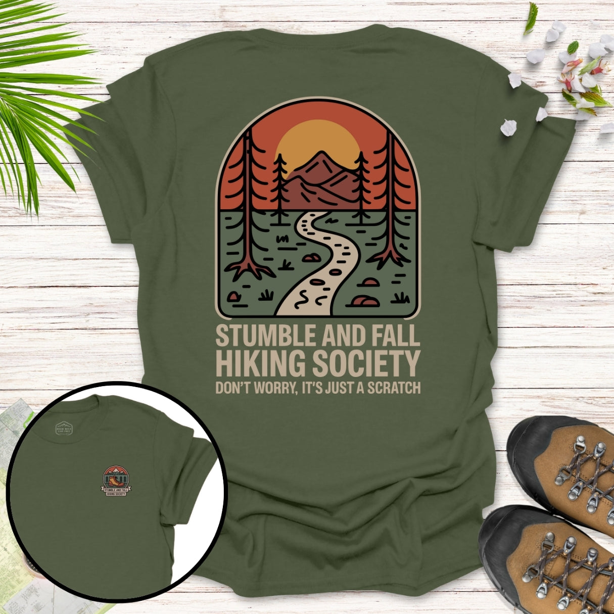 Stumble and Fall Sunset Trail Edition T-Shirt
