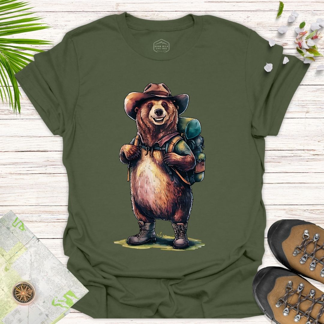 Animal Adventurers Bear Unisex T-Shirt