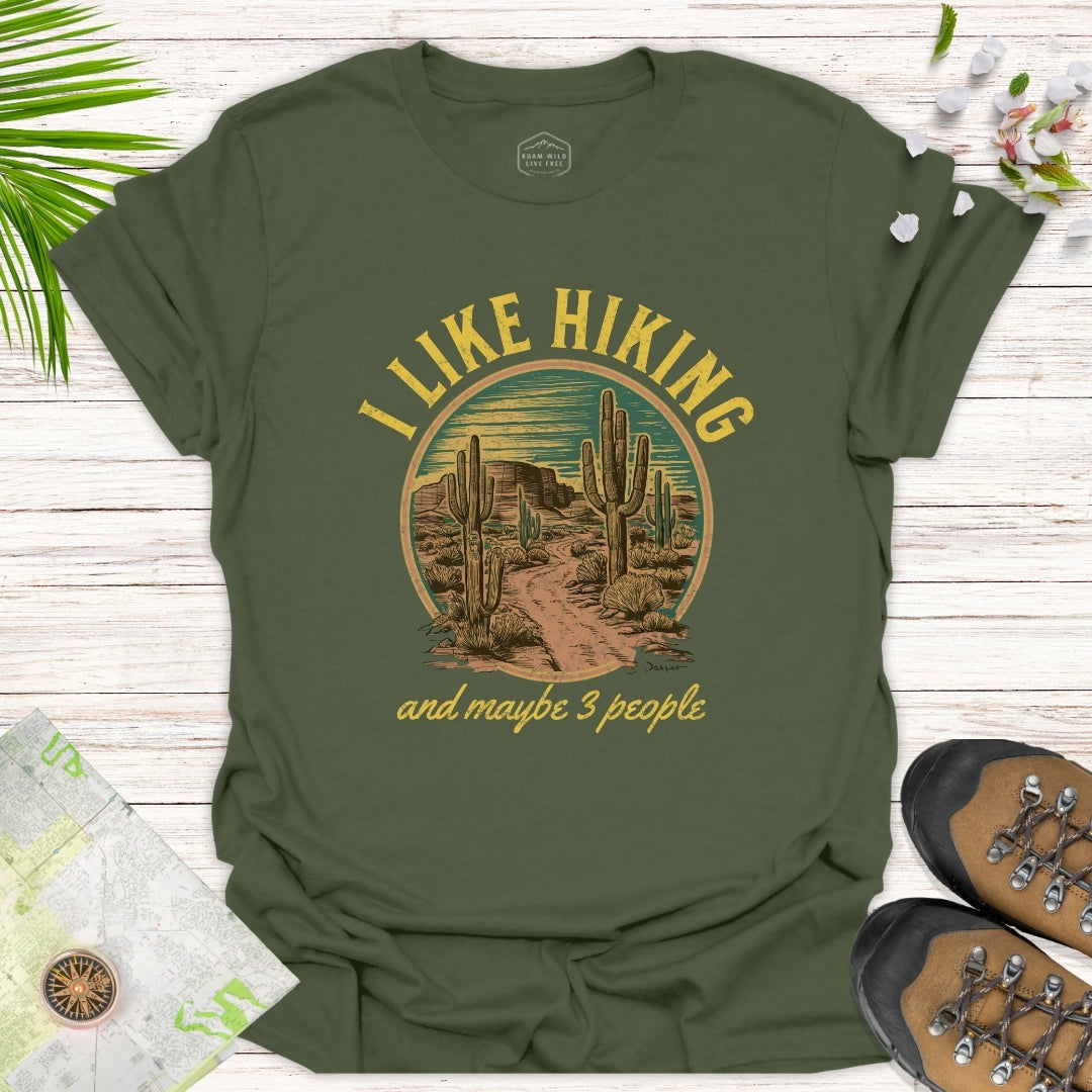 Hiking And 3 People Unisex T-Shirt