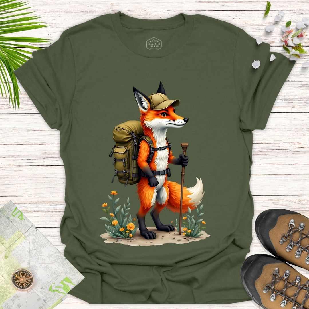 Animal Adventurers Fox Unisex T-Shirt