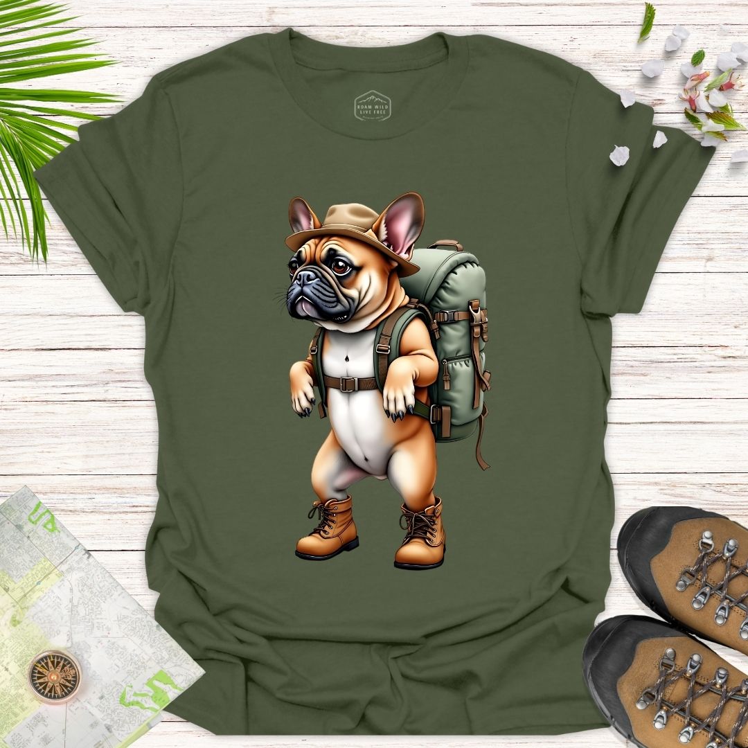 Animal Adventurers French Bulldog Unisex Shirt