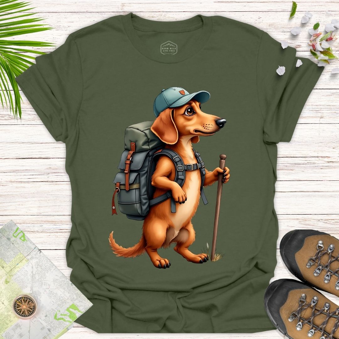 Animal Adventurers Daschund Unisex T-Shirt