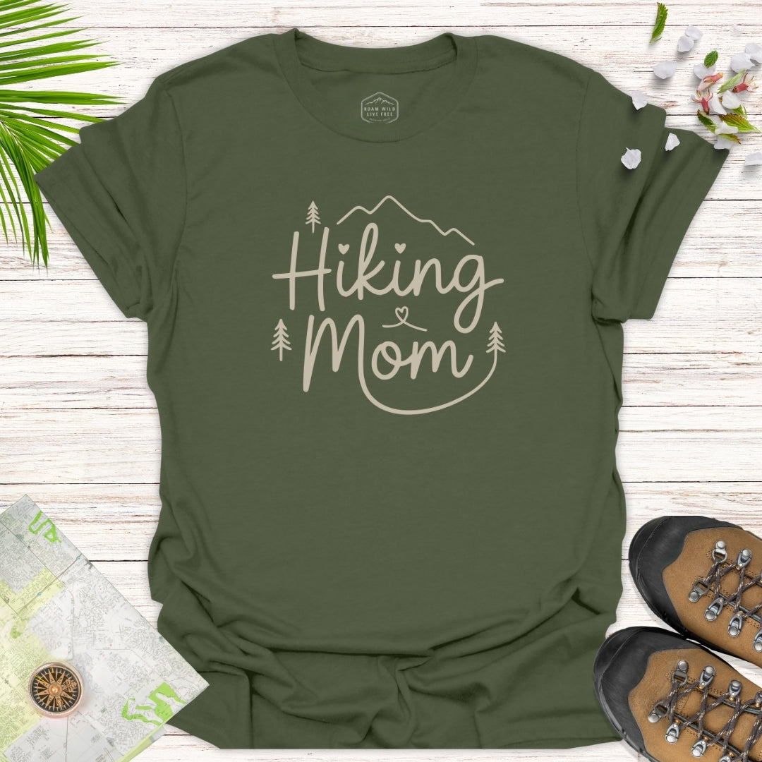 Hiking Mom Minimalist Unisex T-Shirt