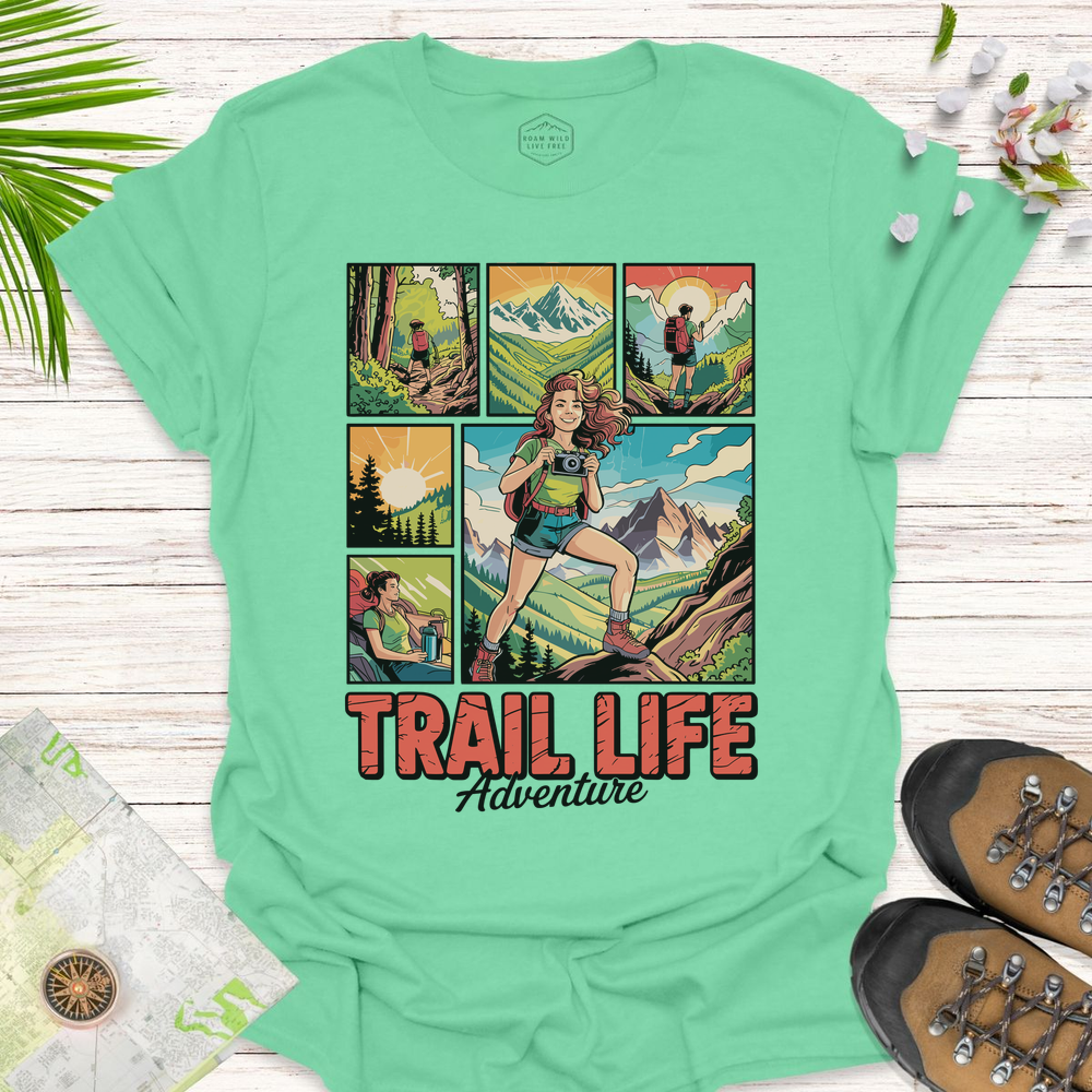 Trail Life Unisex T-Shirt - Mint Green
