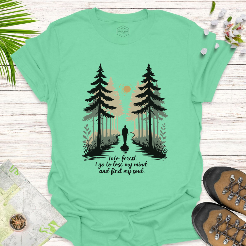 Lose My Mind Unisex T-Shirt - Mint Green