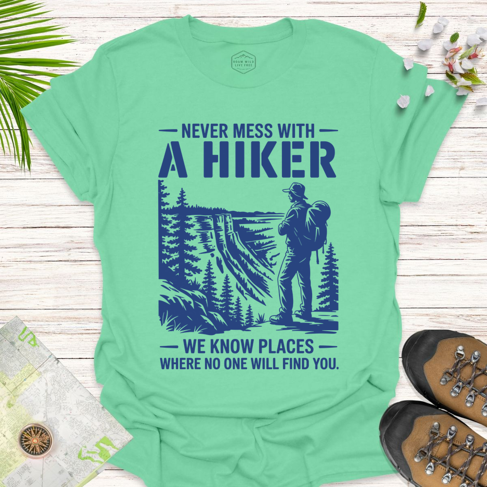 We Know Places Unisex T-Shirt - Mint Green