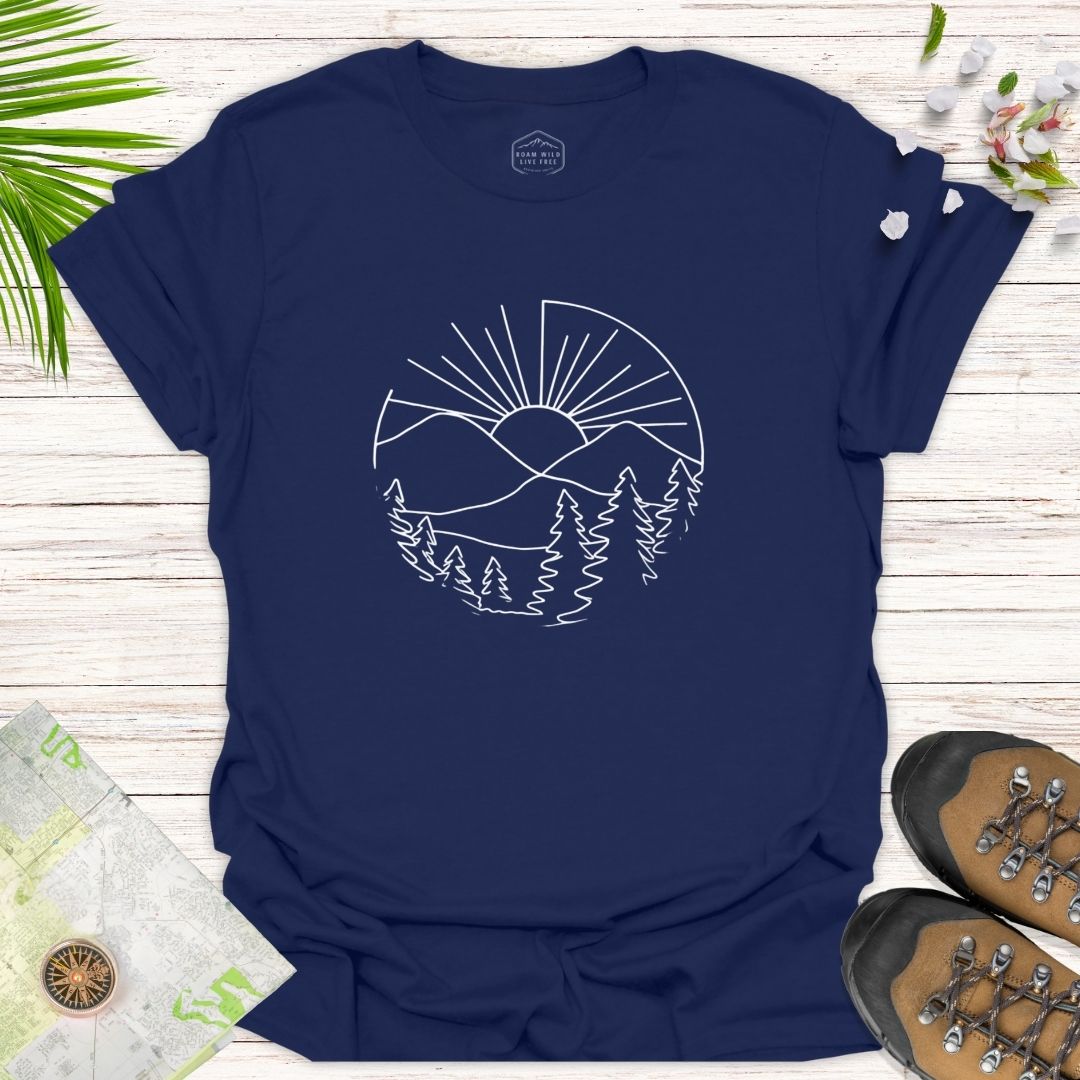 Sunrise Silhouette Unisex T-Shirt