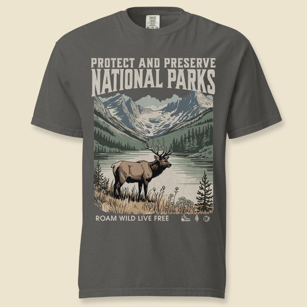 Rocky Mountain T-Shirt - Pepper