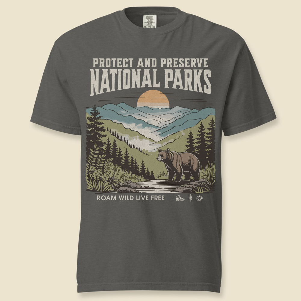 Great Smoky Mountains T-Shirt - Pepper