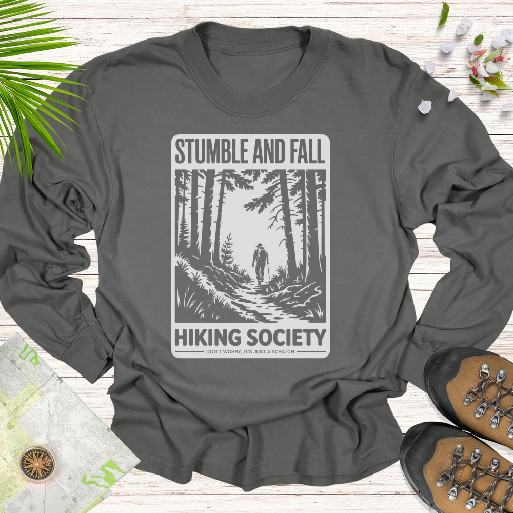Stumble And Fall Unisex T Shirt Long Sleeve Unisex T-Shirt - Pepper