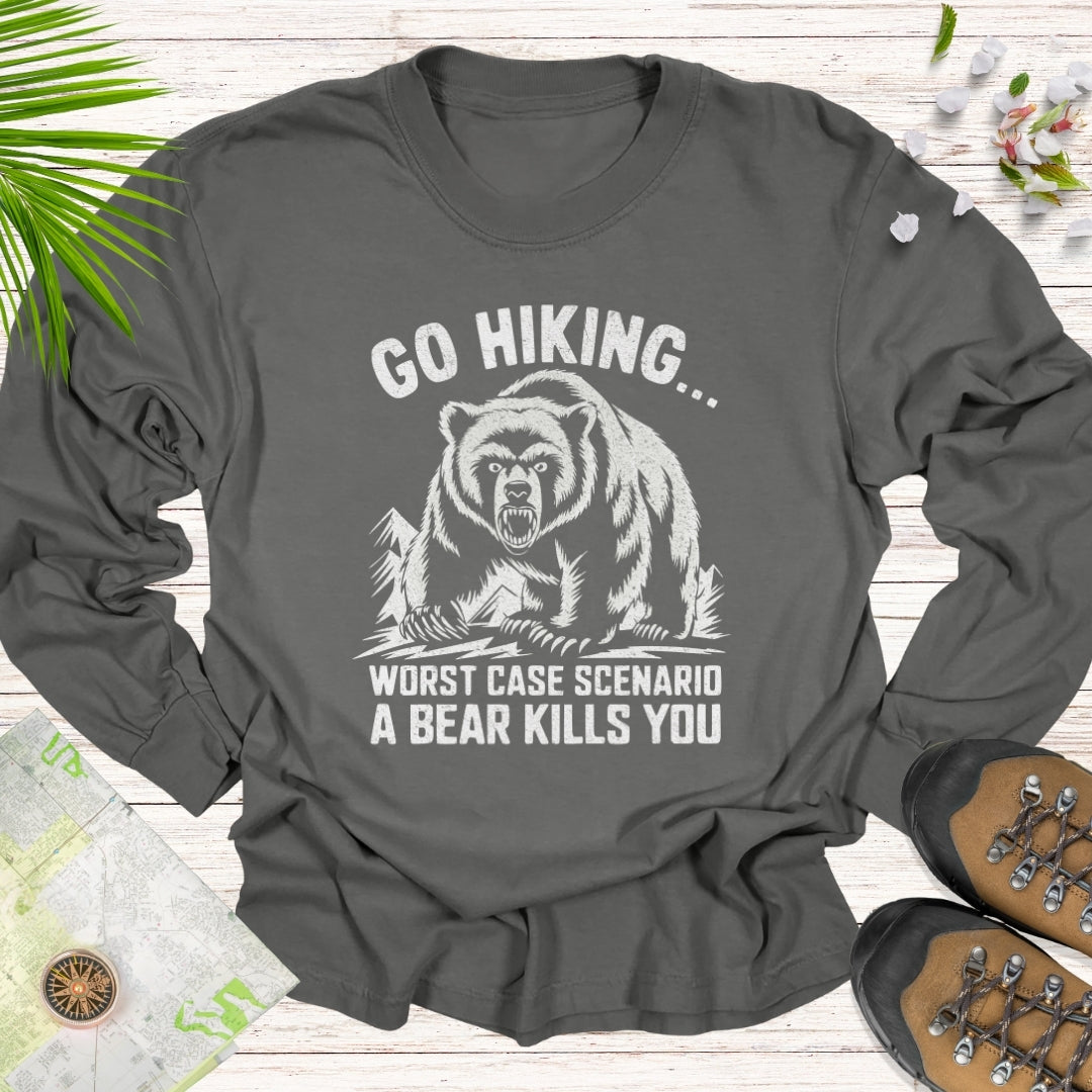 Go Hiking... Long Sleeve Unisex Shirt