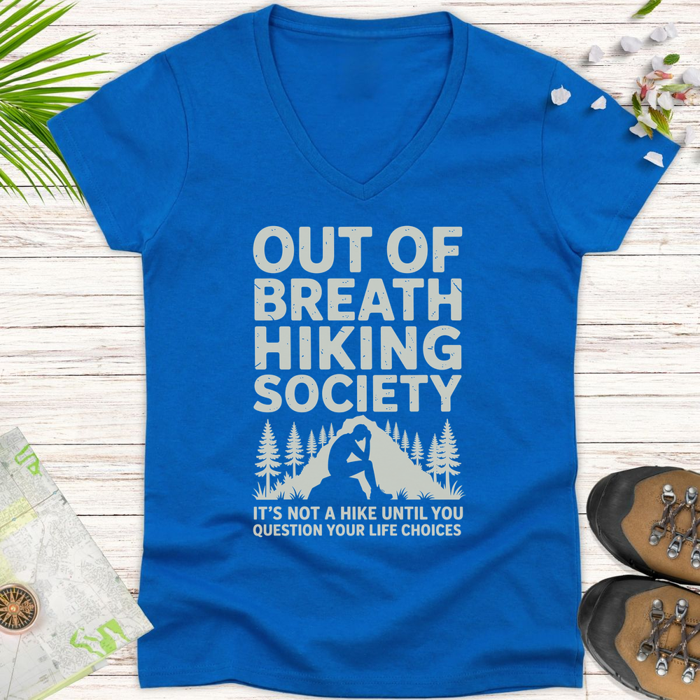 Question Your Life Choices Women's V-Neck T-Shirt - Royal