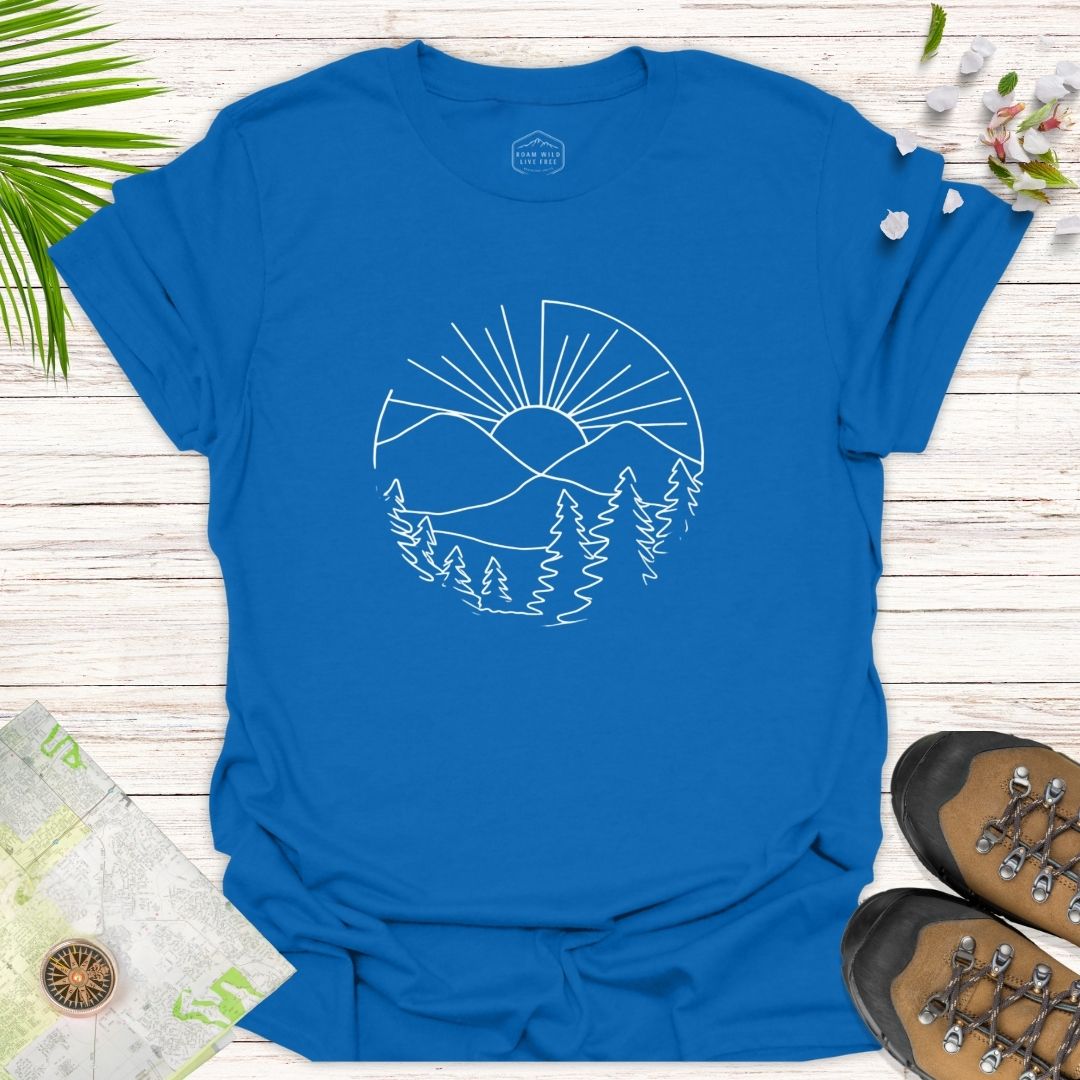 Sunrise Silhouette Unisex T-Shirt