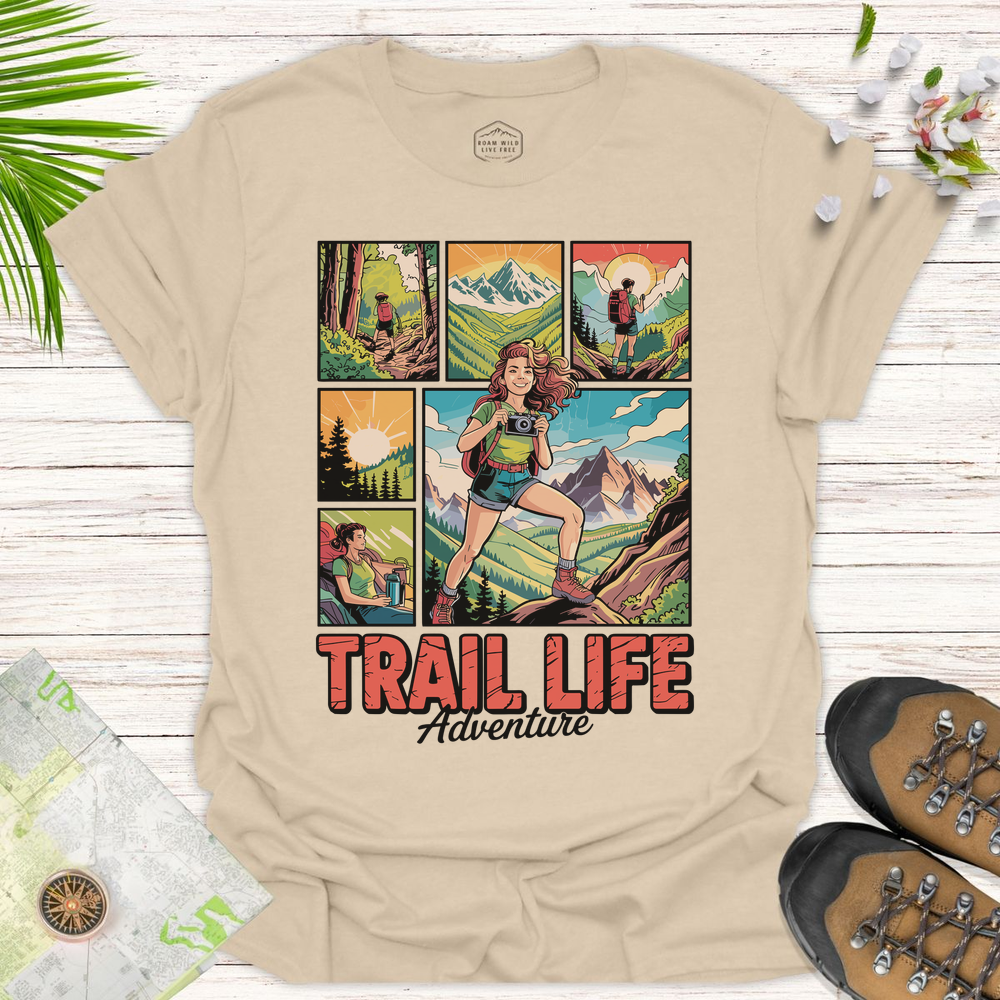 Trail Life Unisex T-Shirt - Sand