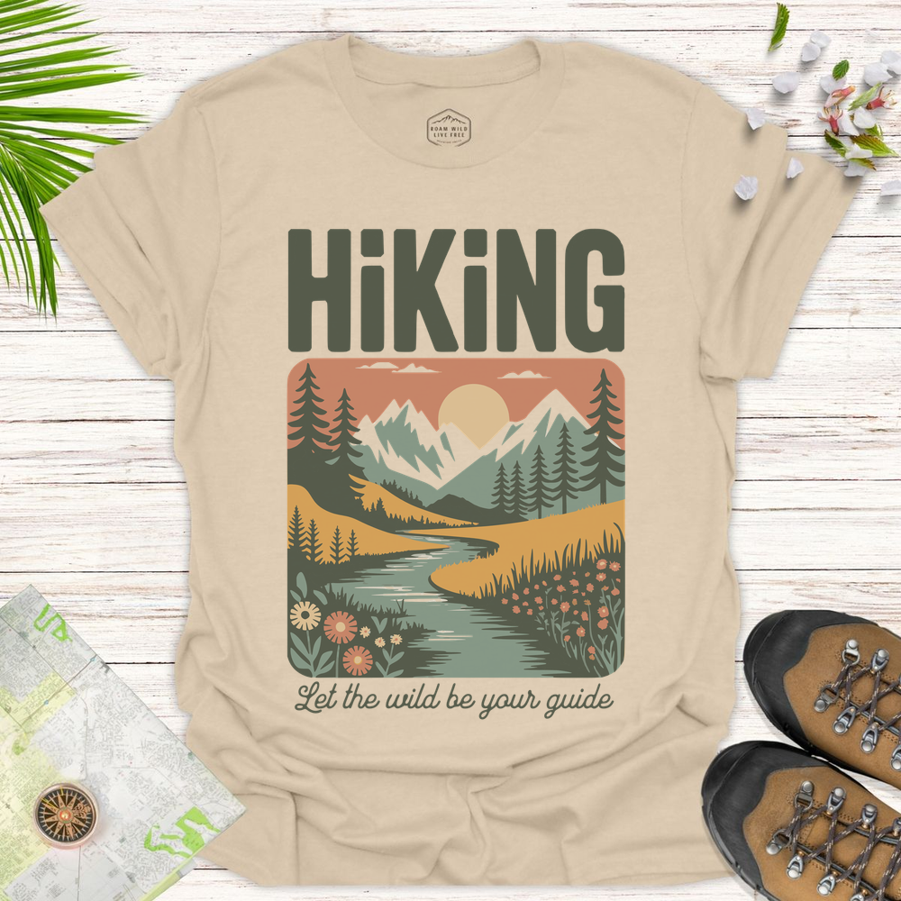 Let The Wild Be Your Guide Unisex T-Shirt - Sand