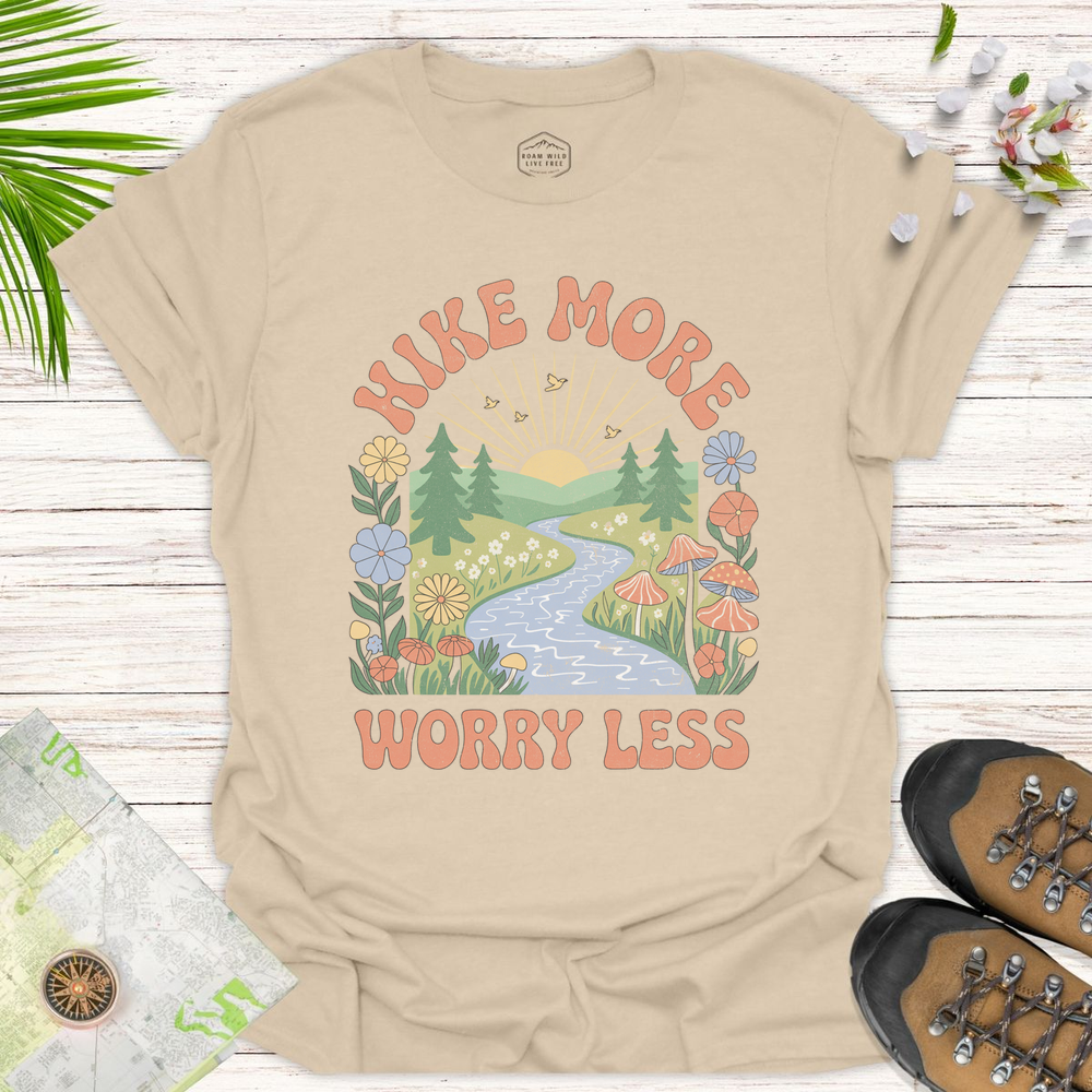 Worry Less Unisex T-Shirt - Sand