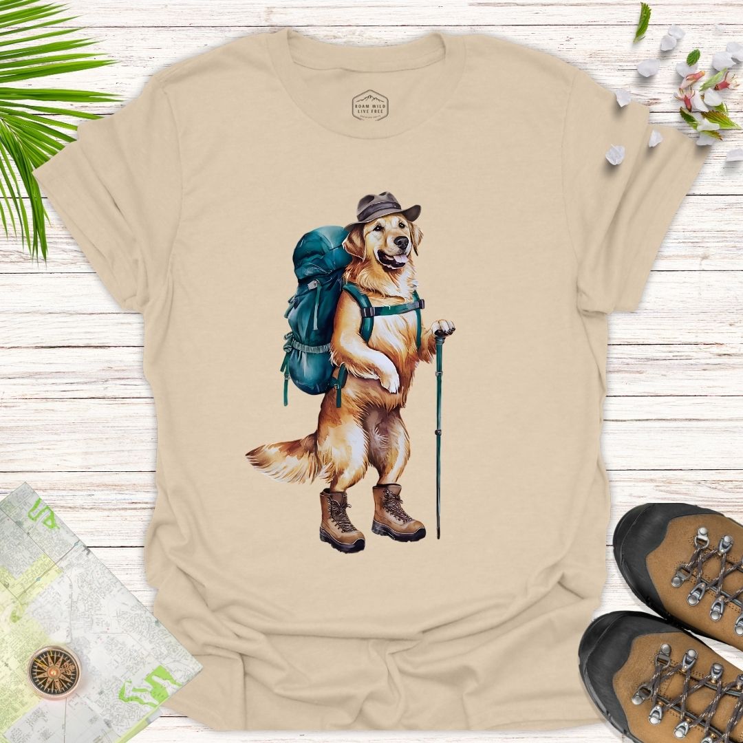 Animal Adventurers Golden Retriever Unisex T-Shirt