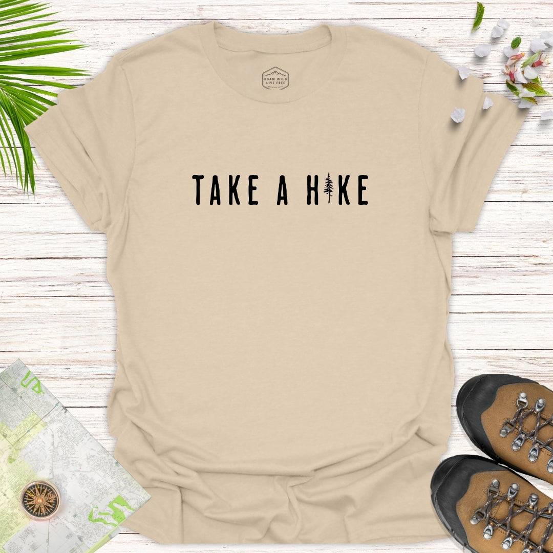 Take A Hike Pine Tree Unisex T-Shirt