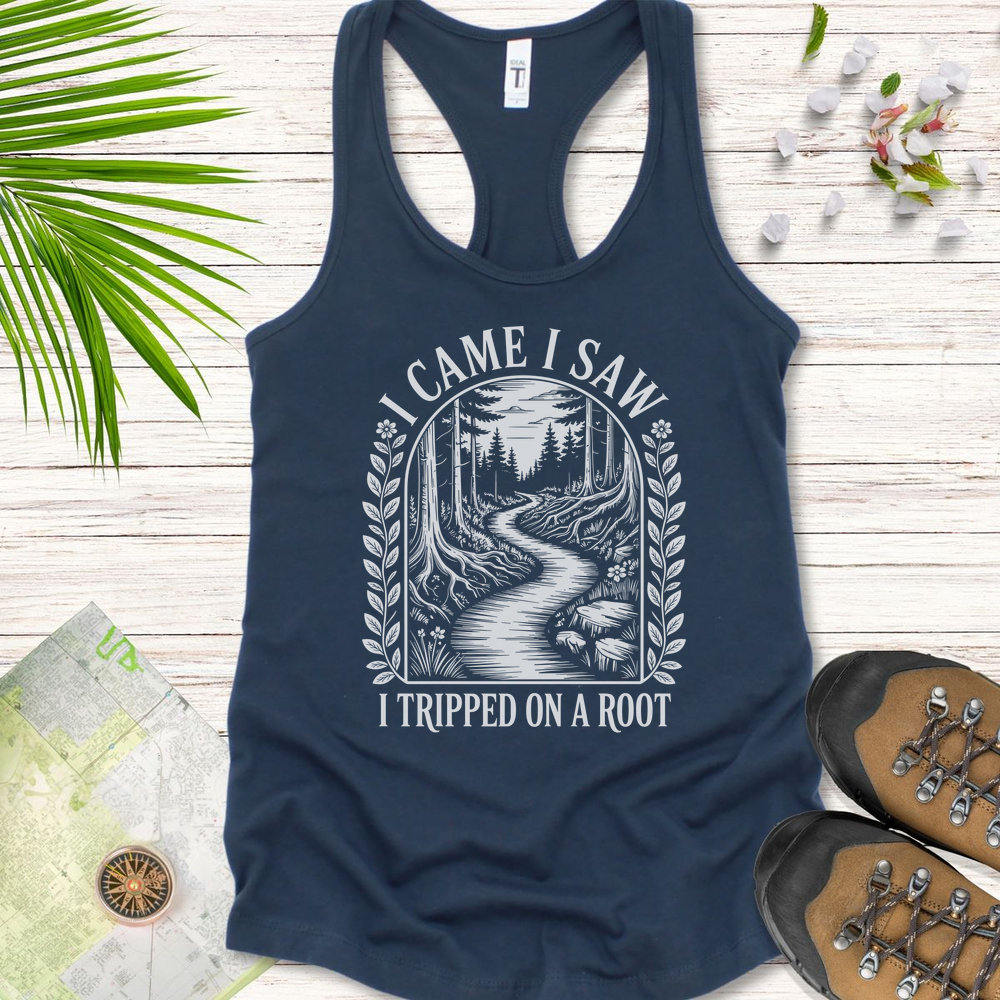 I Came I Saw Vintage Women's Tank Top - Solid Indigo