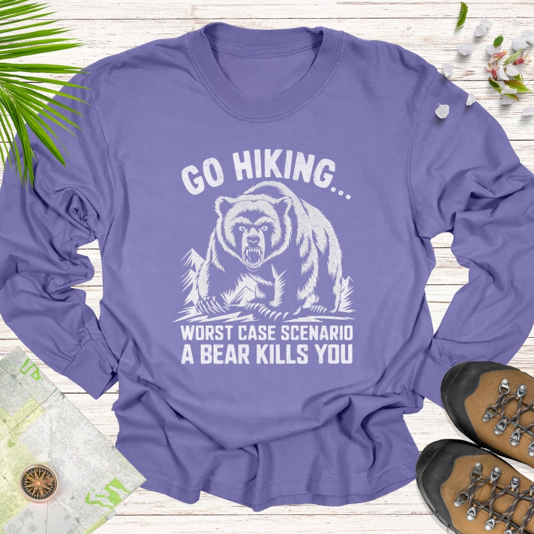 Go Hiking... Long Sleeve Unisex Shirt