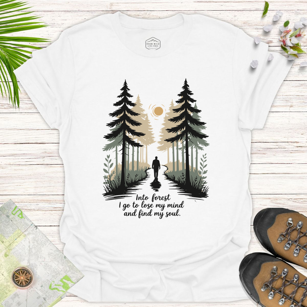 Lose My Mind Unisex T-Shirt - White