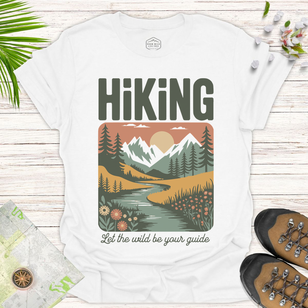 Let The Wild Be Your Guide Unisex T-Shirt - White