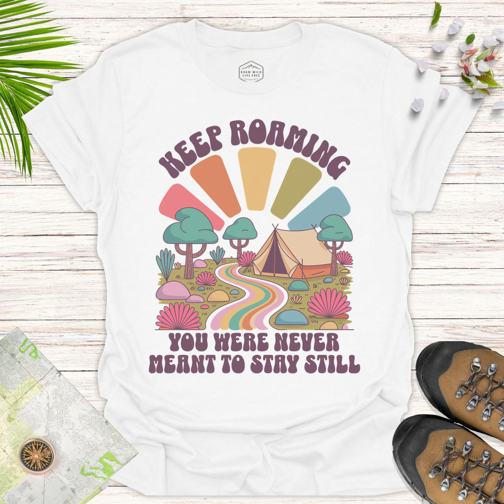 Keep Roaming - White
