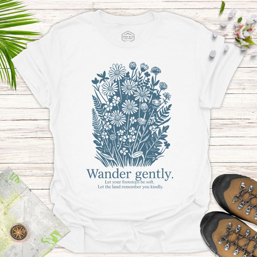 Wander Gently - White