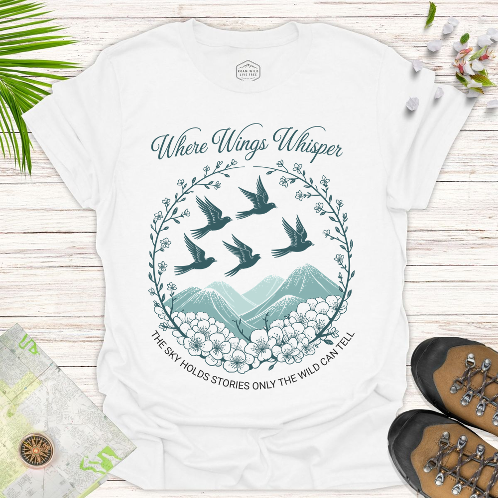 Where Wings Whisper - White