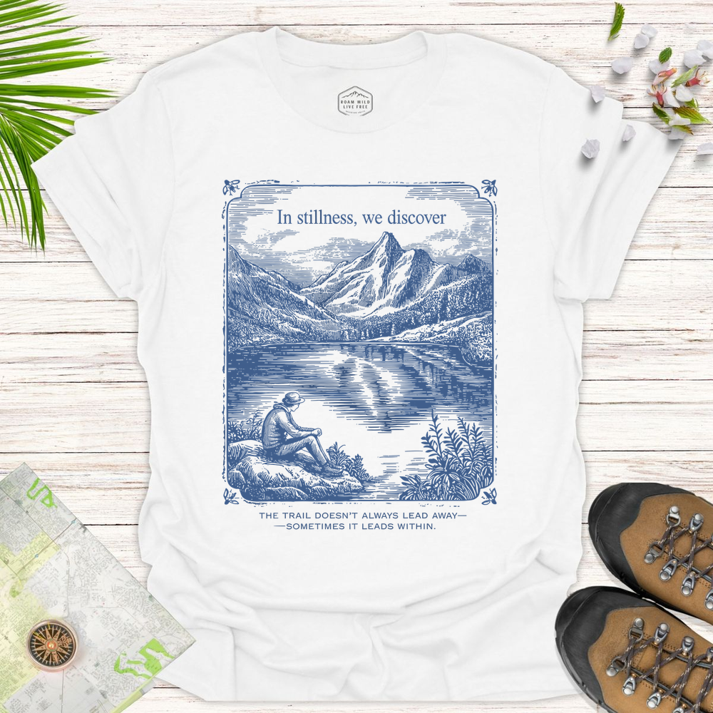 Sometimes It Leads Within Unisex T-Shirt - White
